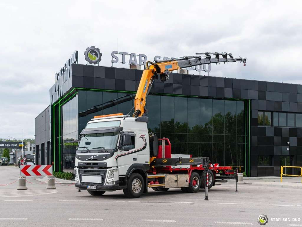 Crane truck Volvo  FM 450 6x2 EFFER 395/8S Euro 6  Crane Winch: picture 7