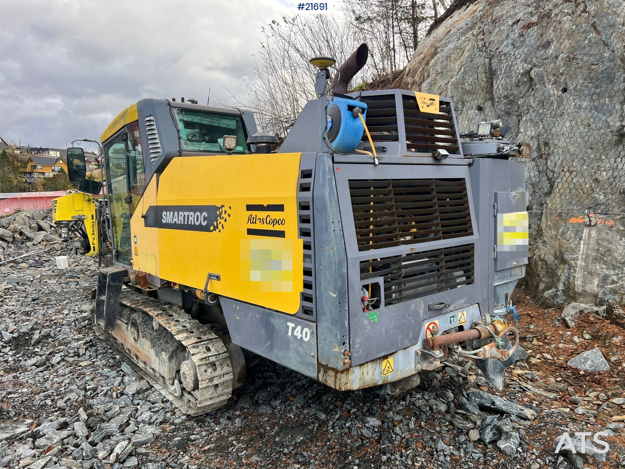 Atlas Copco Flexiroc T40-11 borerigg m/2540 hammer,CME sliper og gps - Drilling rig: picture 4 Atlas Copco Flexiroc T40-11 borerigg m/2540 hammer,CME sliper og gps - Drilling rig: picture 4