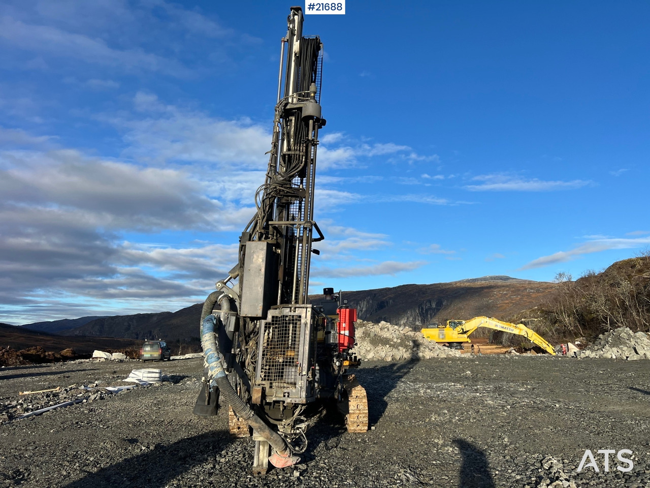 Atlas Copco T35R-01 Borerigg m/ cop 2540 hammer, sliper og Leica gps - Drilling rig: picture 3 Atlas Copco T35R-01 Borerigg m/ cop 2540 hammer, sliper og Leica gps - Drilling rig: picture 3