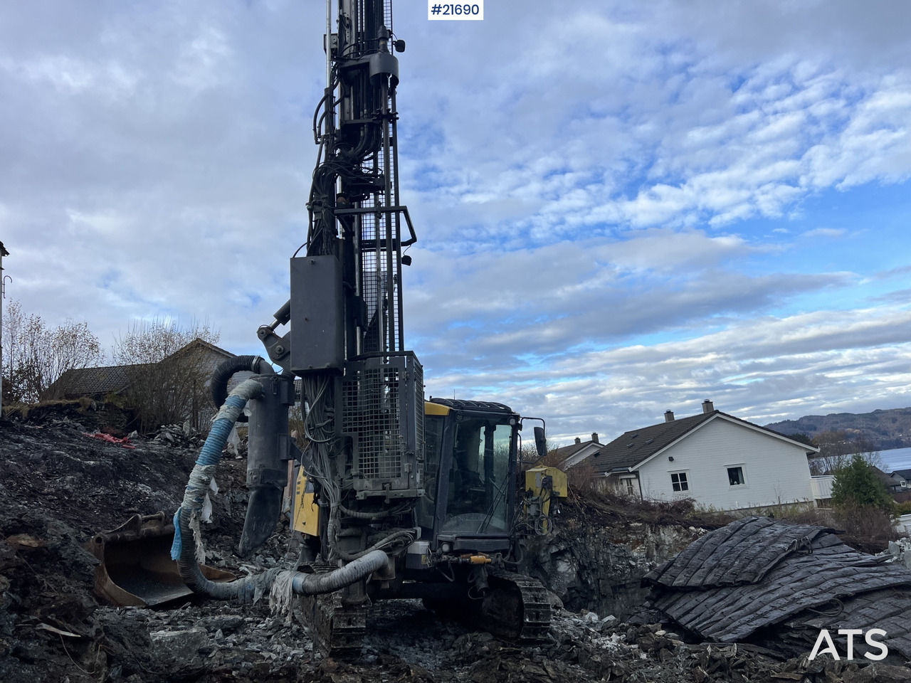 Atlas Copco smartroc T40-11 Borerigg m/ 2560 hammer, CME sliper og Leica gps - Drilling rig: picture 3 Atlas Copco smartroc T40-11 Borerigg m/ 2560 hammer, CME sliper og Leica gps - Drilling rig: picture 3
