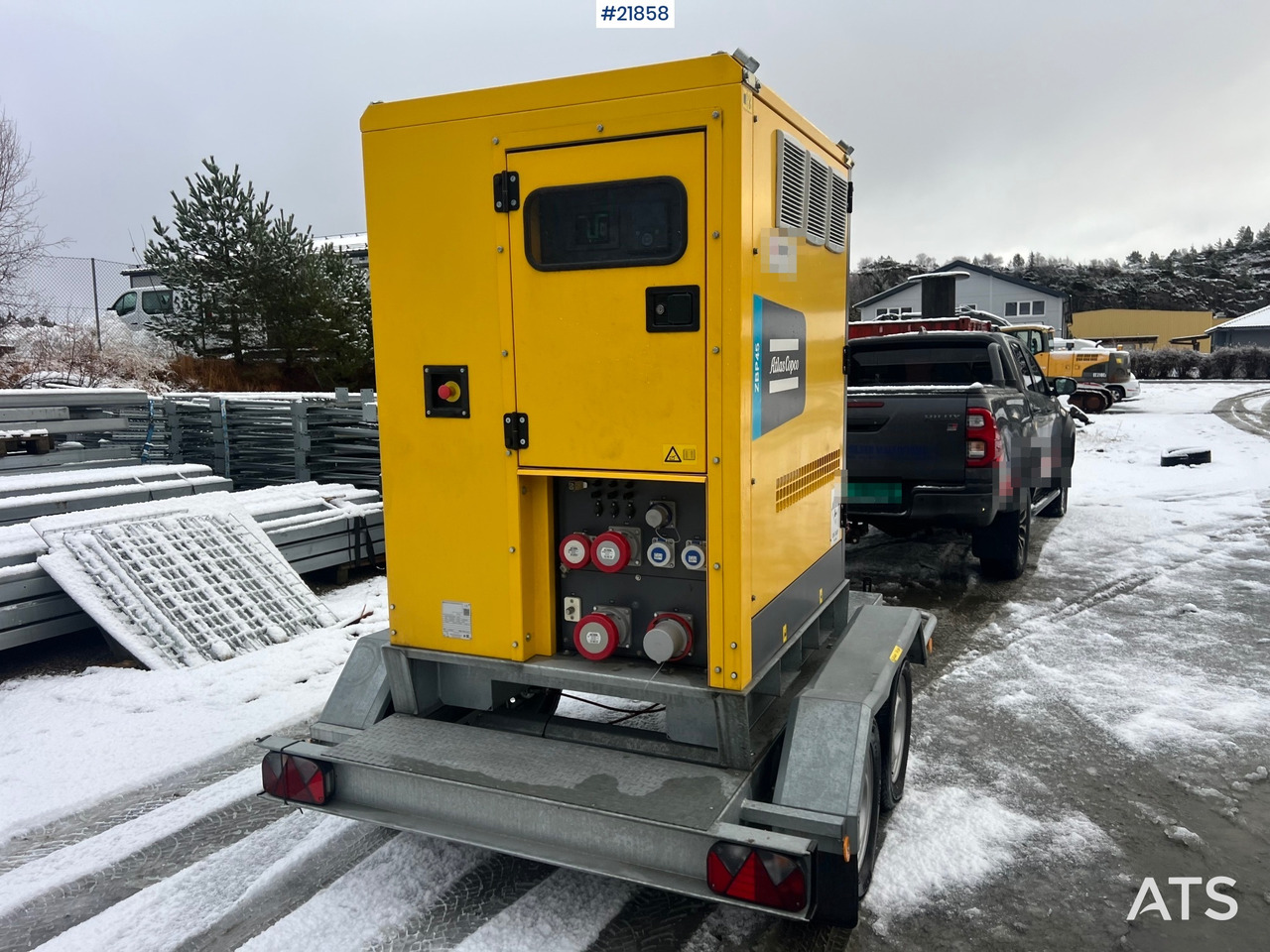 Atlas Copco zbp45 m/ henger - Generator set: picture 5 Atlas Copco zbp45 m/ henger - Generator set: picture 5