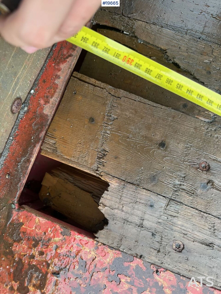 Broshuis 3 AUD-44 brønnhenger. - Dropside/ Flatbed semi-trailer: picture 5 Broshuis 3 AUD-44 brønnhenger. - Dropside/ Flatbed semi-trailer: picture 5