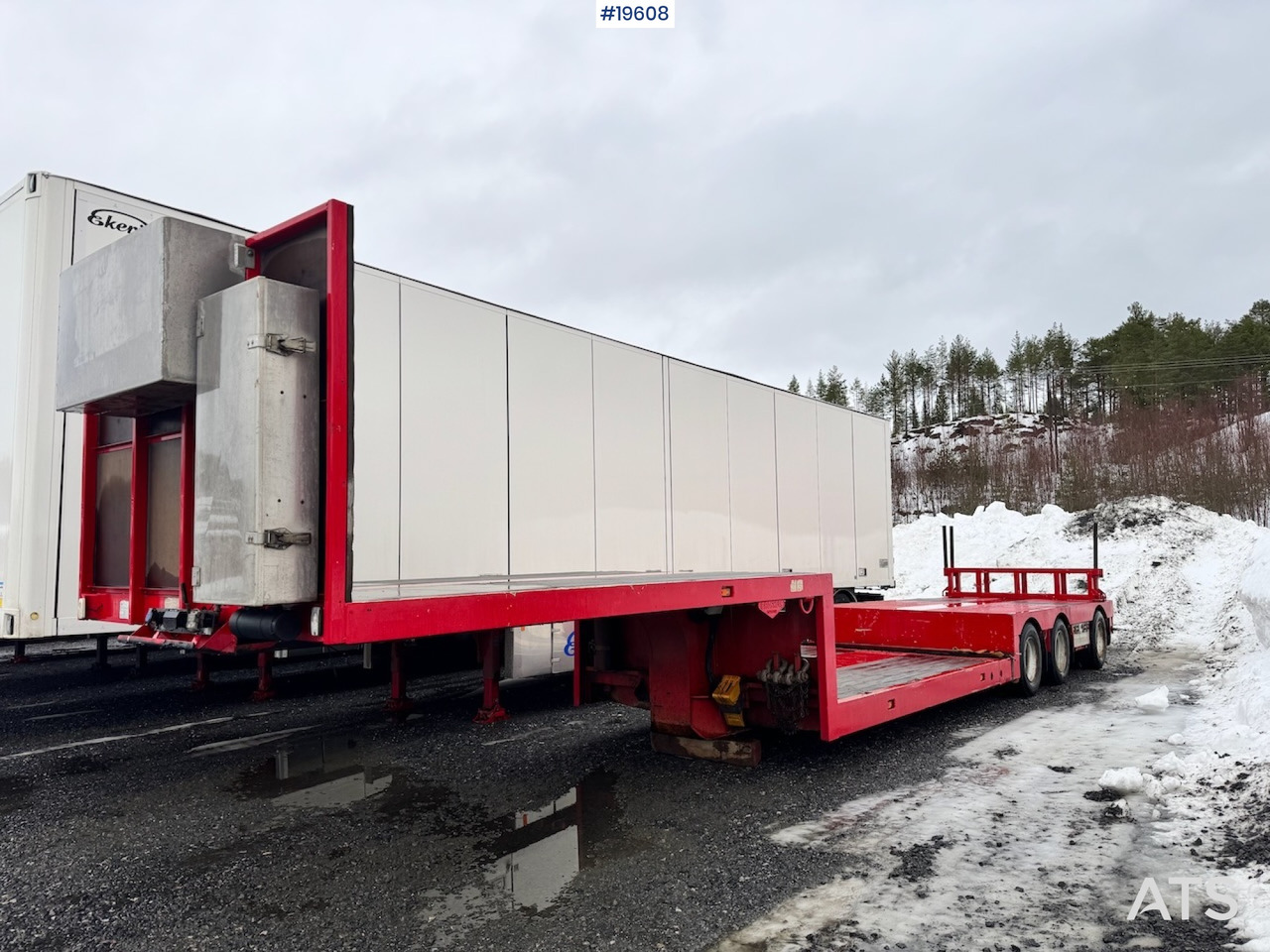 Broshuis Brønnhenger - Low loader semi-trailer: picture 1 Broshuis Brønnhenger - Low loader semi-trailer: picture 1