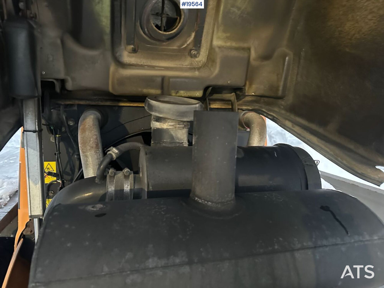 Wheel loader Case 721E hjullaster m/ snøskuffe og grusskuffe. Ny vekt og 2 sett dekk. SE VIDEO: picture 29 Wheel loader Case 721E hjullaster m/ snøskuffe og grusskuffe. Ny vekt og 2 sett dekk. SE VIDEO: picture 29