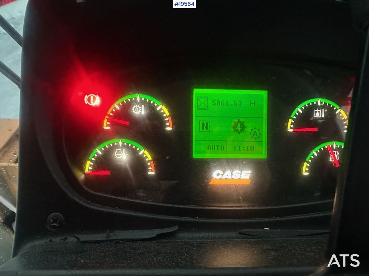 Wheel loader Case 721E hjullaster m/ snøskuffe og grusskuffe. Ny vekt og 2 sett dekk. SE VIDEO: picture 16 Wheel loader Case 721E hjullaster m/ snøskuffe og grusskuffe. Ny vekt og 2 sett dekk. SE VIDEO: picture 16