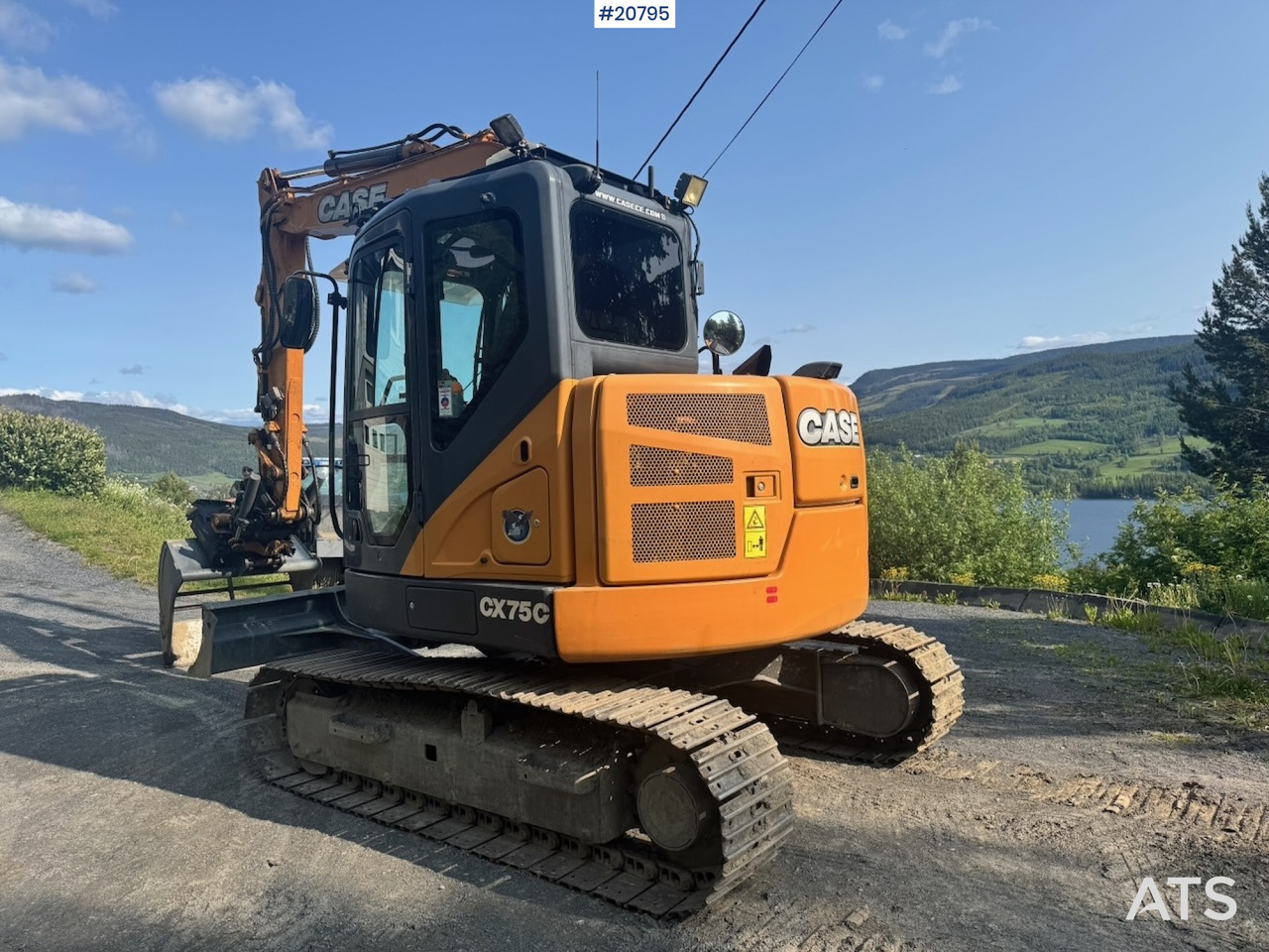 Case CX75C - Mini excavator: picture 4 Case CX75C - Mini excavator: picture 4