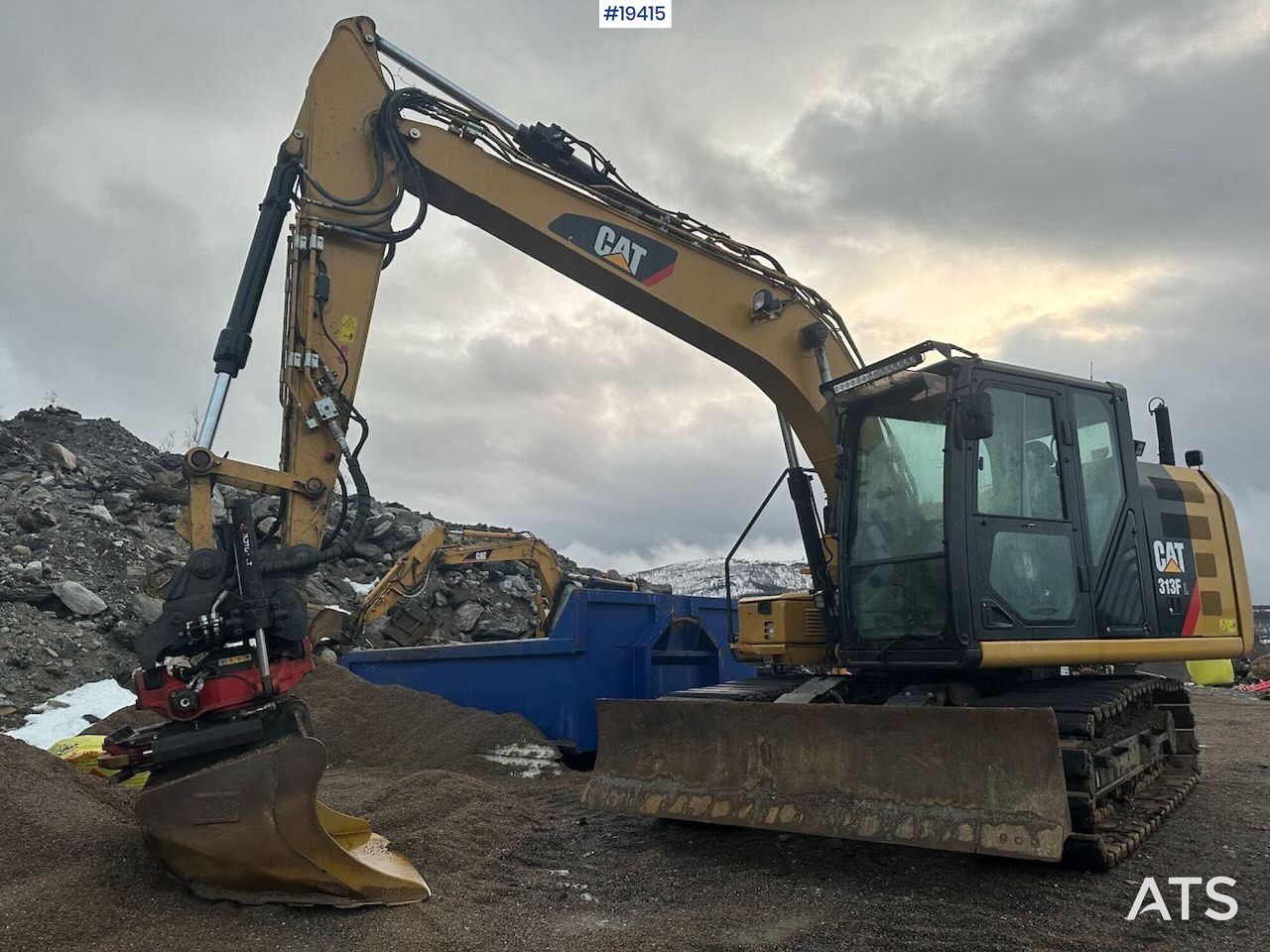 Caterpillar 313FL - Excavator: picture 1 Caterpillar 313FL - Excavator: picture 1
