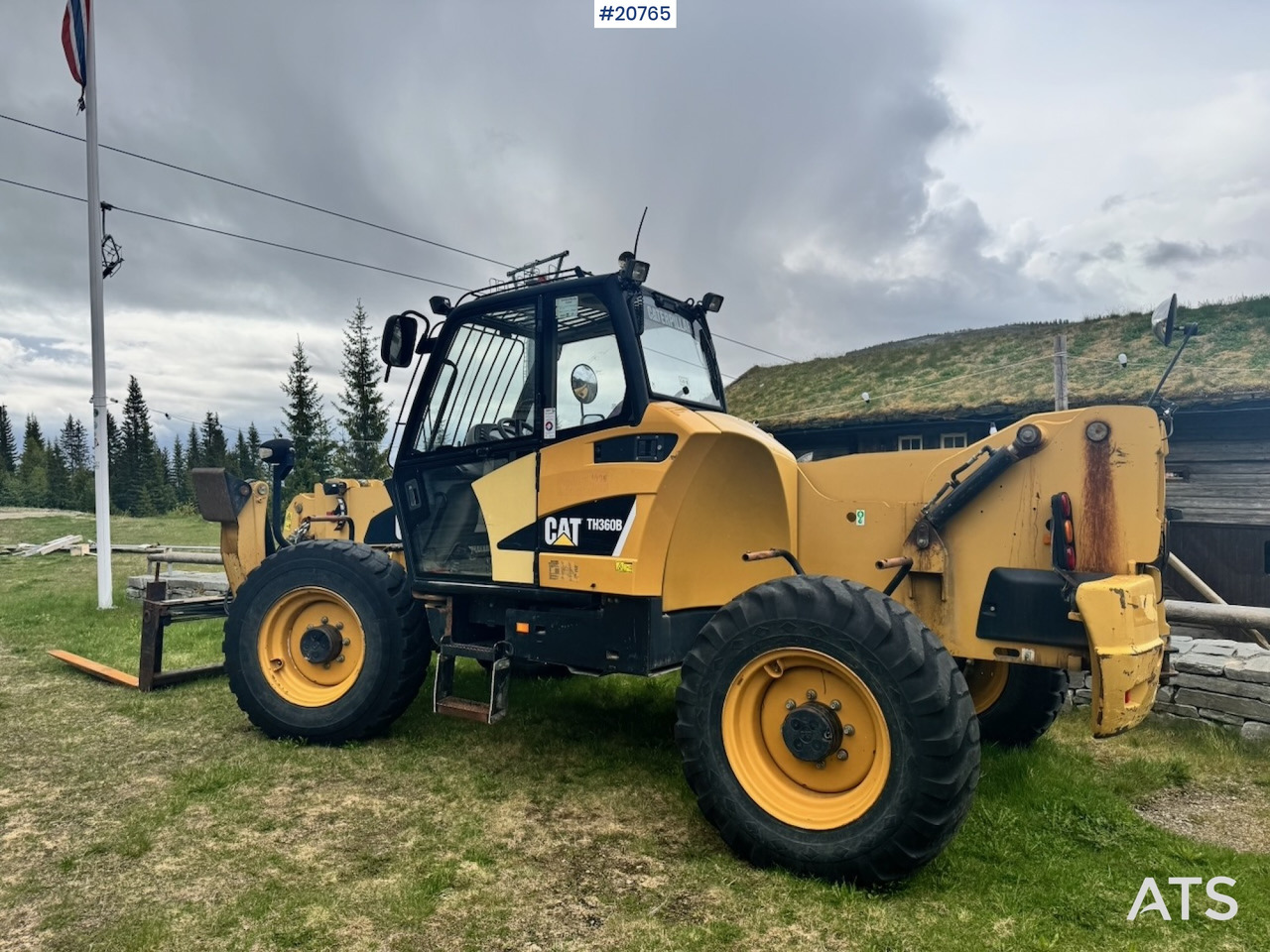 Caterpillar TH360B - Telescopic handler: picture 3 Caterpillar TH360B - Telescopic handler: picture 3