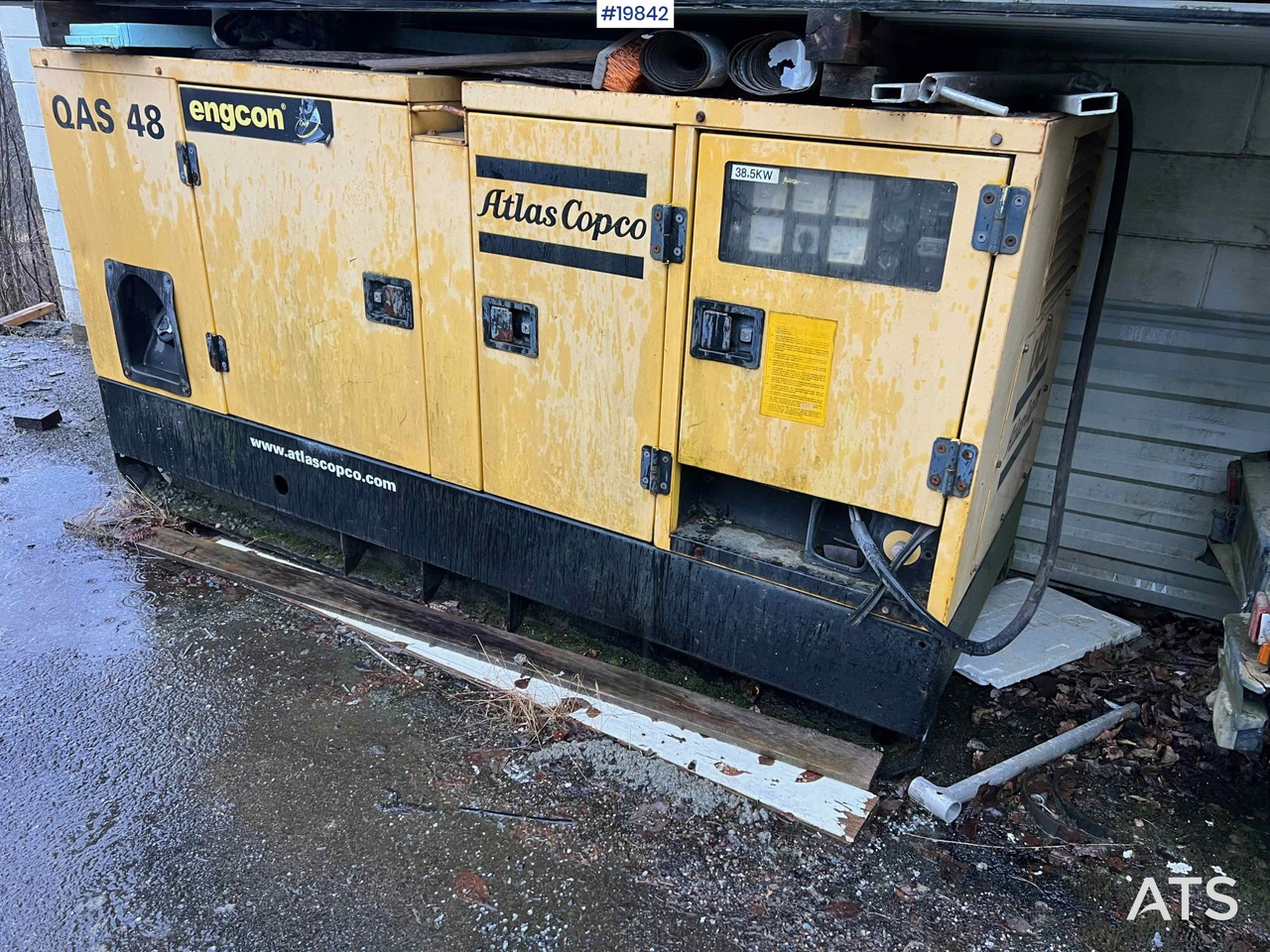 Atlas Copco Strøm generator - Construction machinery: picture 2 Atlas Copco Strøm generator - Construction machinery: picture 2