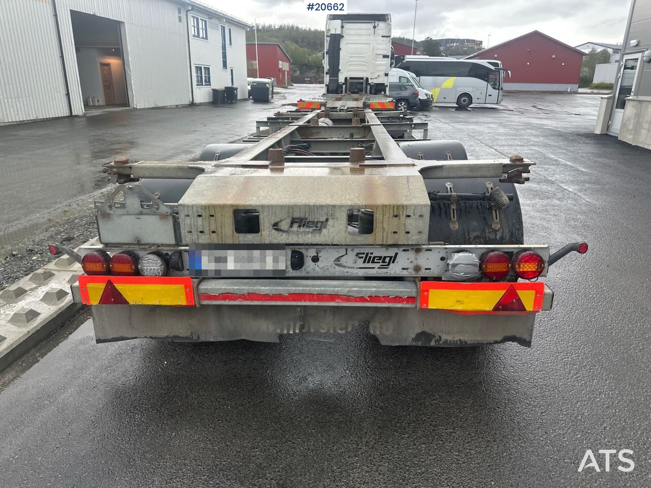 Fliegl containerhenger - Container transporter/ Swap body trailer: picture 4 Fliegl containerhenger - Container transporter/ Swap body trailer: picture 4