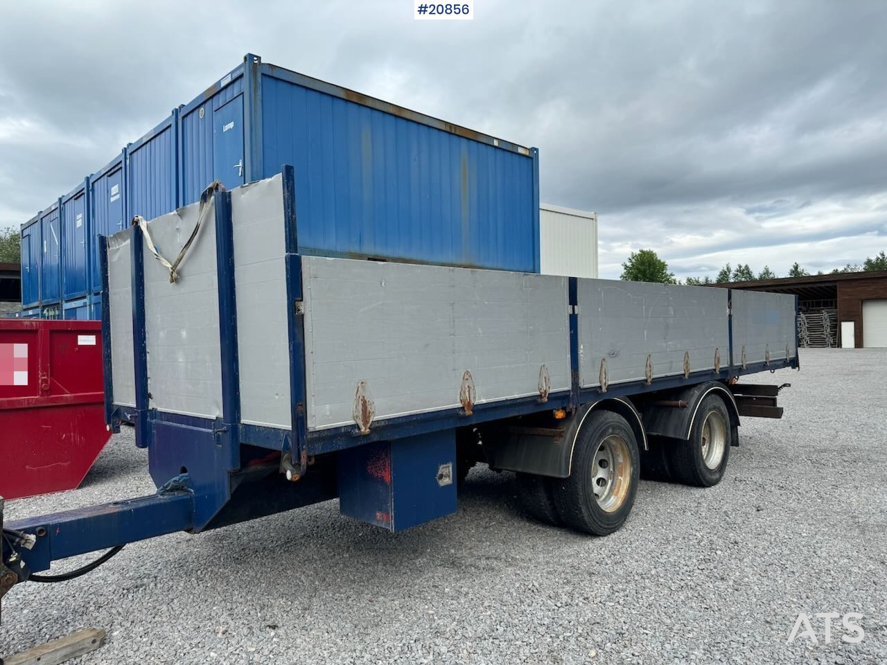 GMF G M F Plankjerre - Dropside/ Flatbed trailer: picture 2 GMF G M F Plankjerre - Dropside/ Flatbed trailer: picture 2