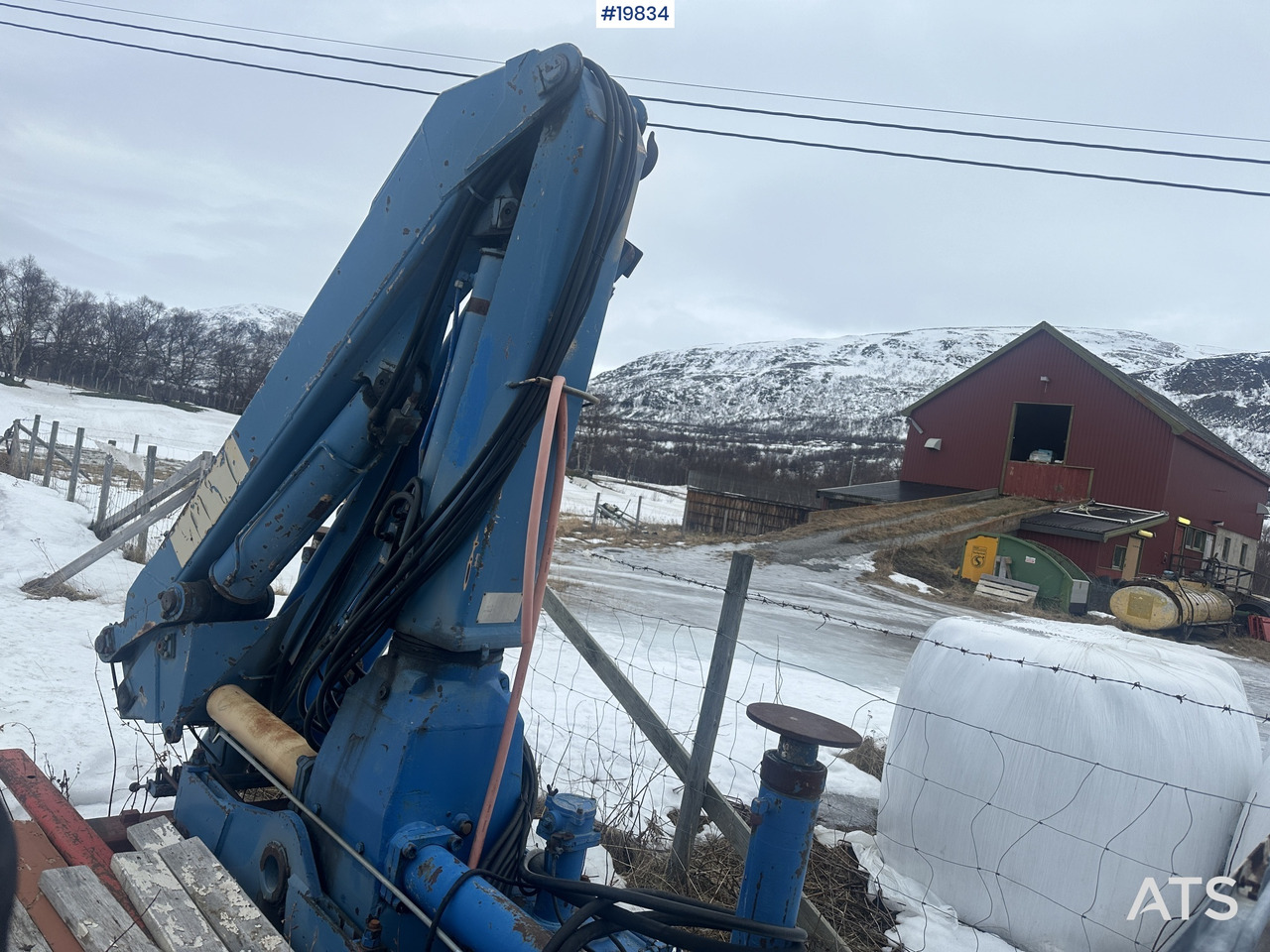 HMF rear-mounted 10 t/m crane - Loader crane: picture 5 HMF rear-mounted 10 t/m crane - Loader crane: picture 5