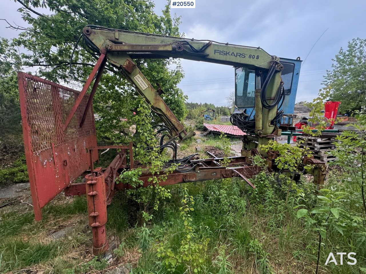 Hiab Fiskars 80S - Loader crane for Construction machinery: picture 4 Hiab Fiskars 80S - Loader crane for Construction machinery: picture 4