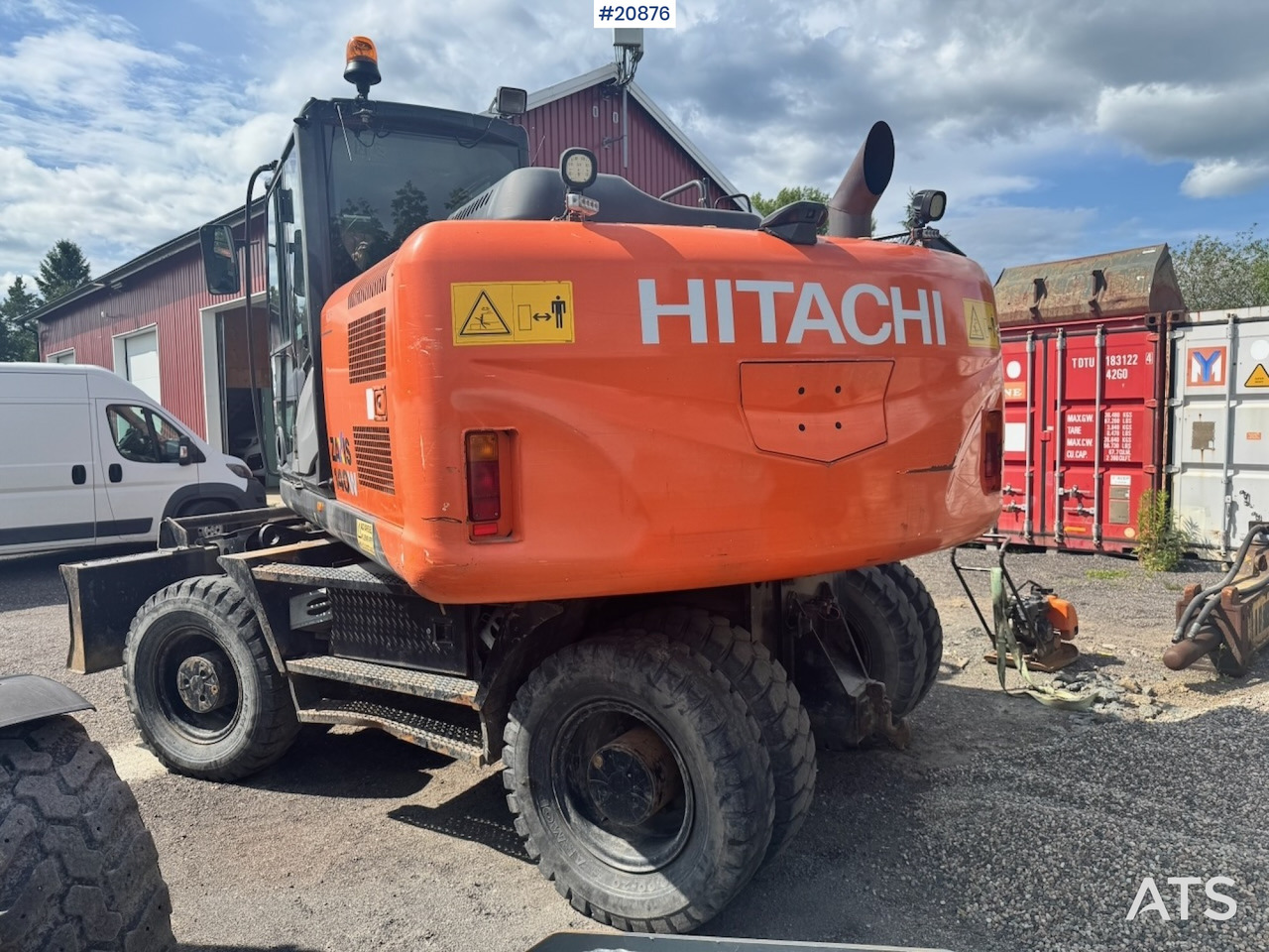 Hitachi ZX140W-5B - Wheel excavator: picture 5 Hitachi ZX140W-5B - Wheel excavator: picture 5