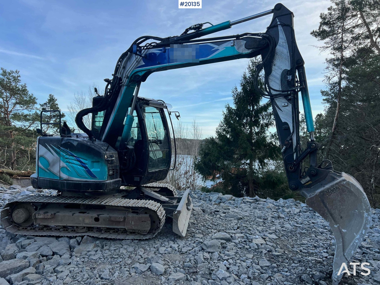 Excavator Hitachi ZX85US-6: picture 10