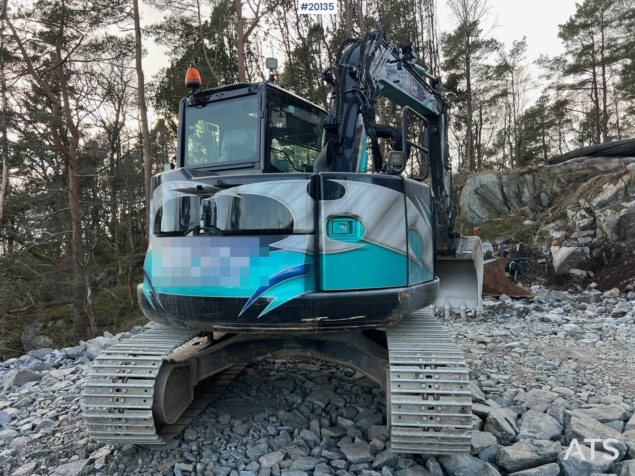 Excavator Hitachi ZX85US-6: picture 13