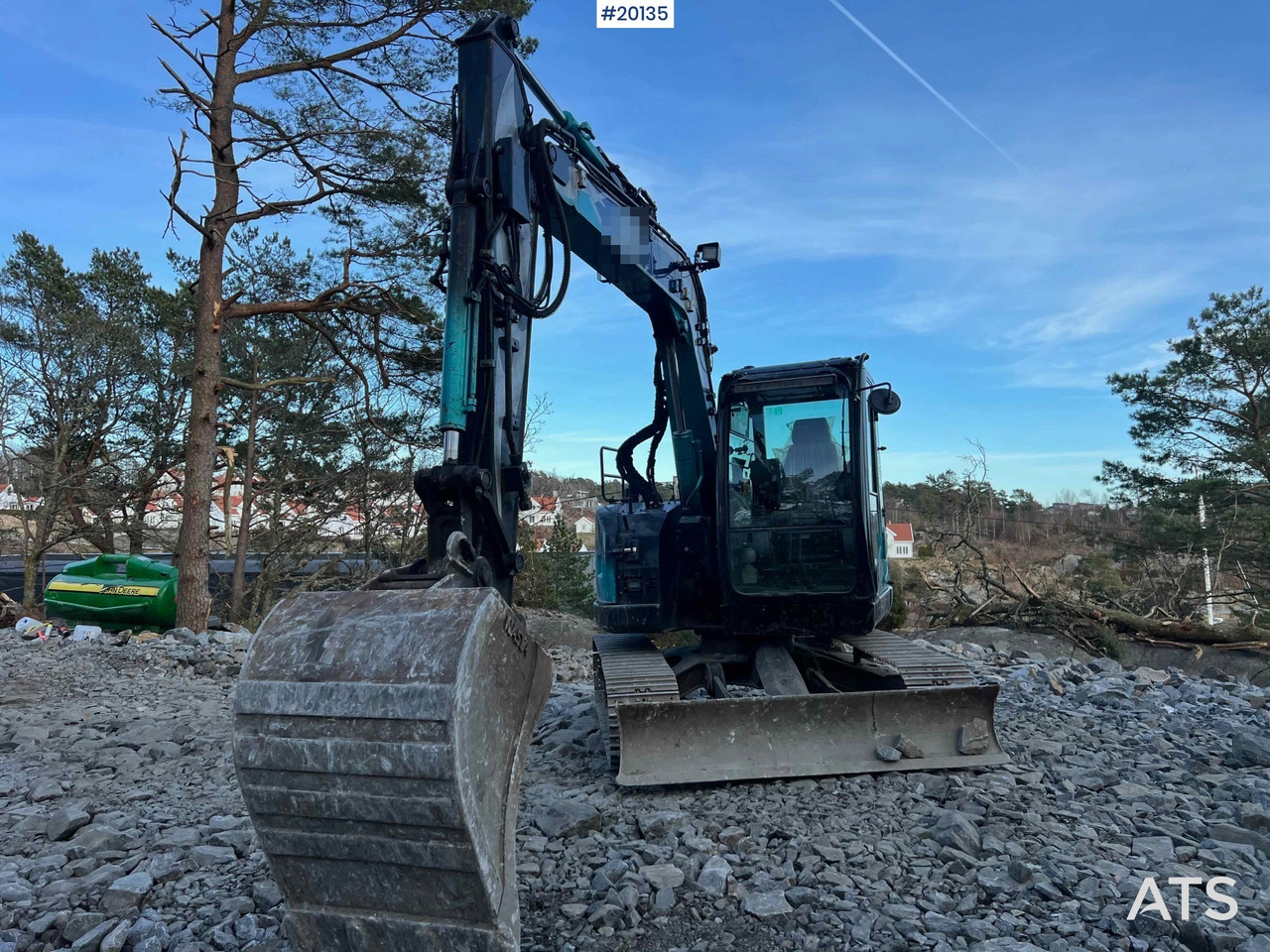 Hitachi zx85us-6 gravemaskin m/ graveskuffe, hydraulisk pusseskuffe, klype - Excavator: picture 2 Hitachi zx85us-6 gravemaskin m/ graveskuffe, hydraulisk pusseskuffe, klype - Excavator: picture 2