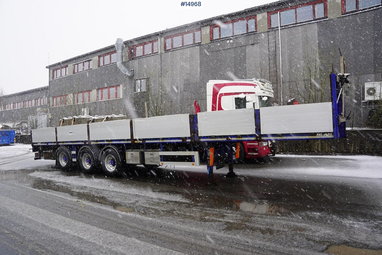 Kel-berg Rettsemi m/uttrekk - Dropside/ Flatbed semi-trailer: picture 2 Kel-berg Rettsemi m/uttrekk - Dropside/ Flatbed semi-trailer: picture 2