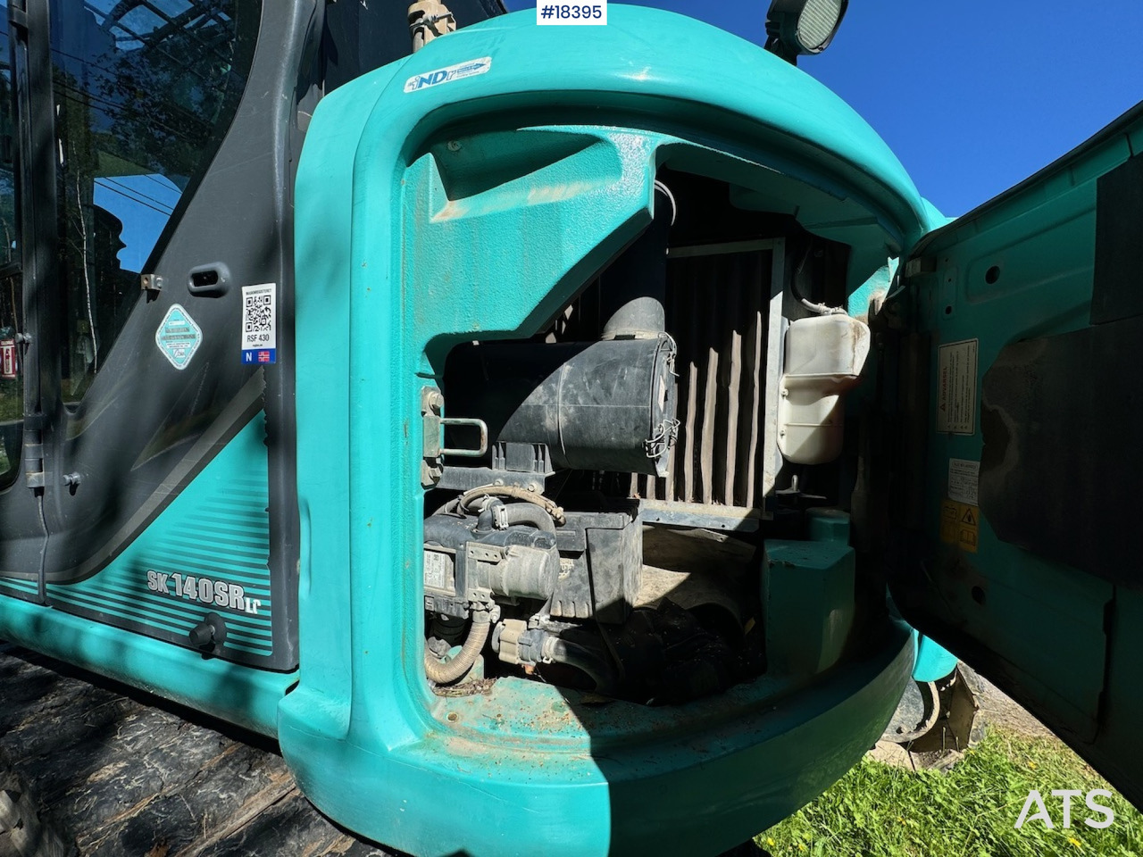 Excavator Kobelco SK140SRLC: picture 33