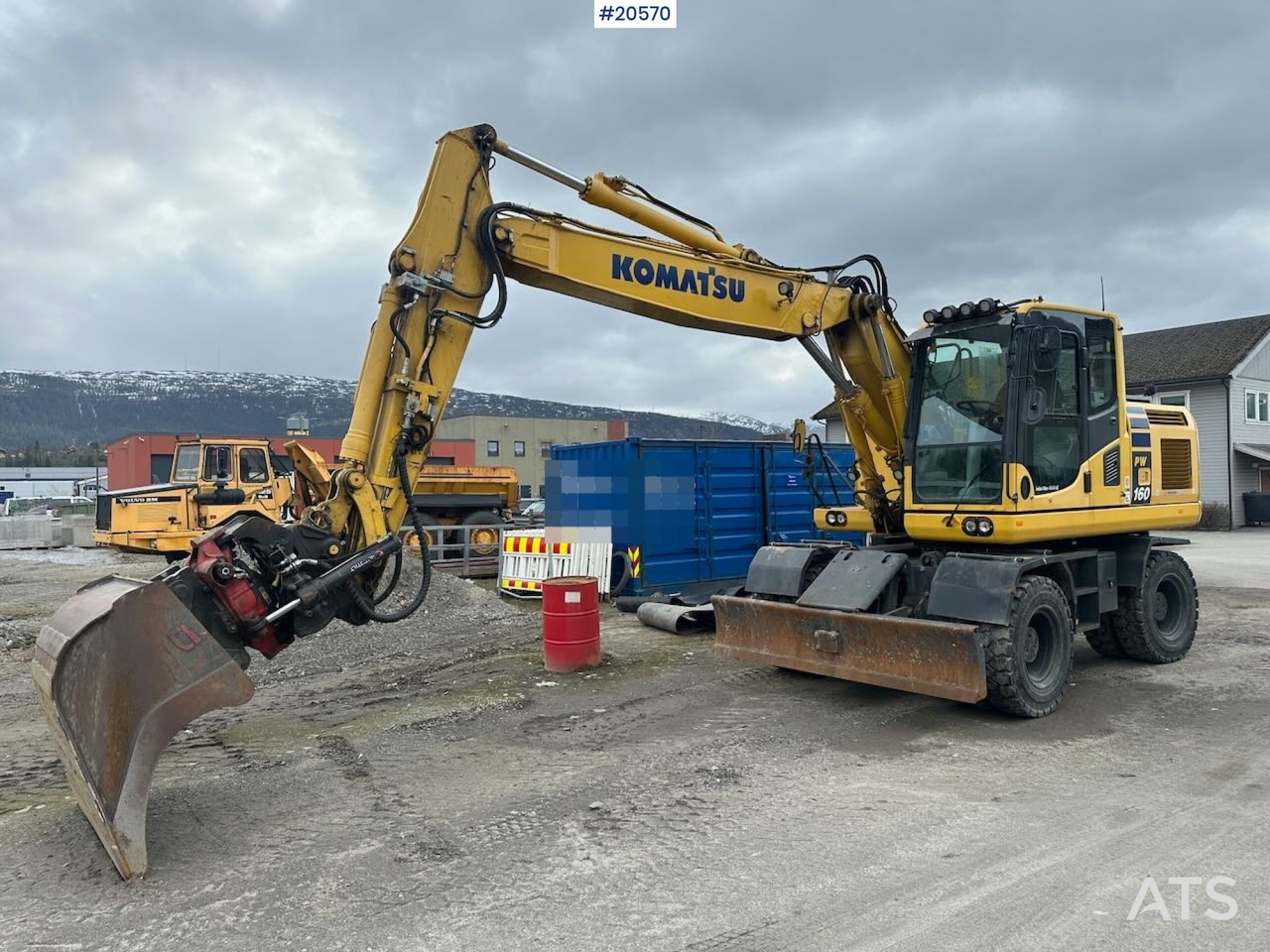 Komatsu PW160-10 - Excavator: picture 1 Komatsu PW160-10 - Excavator: picture 1