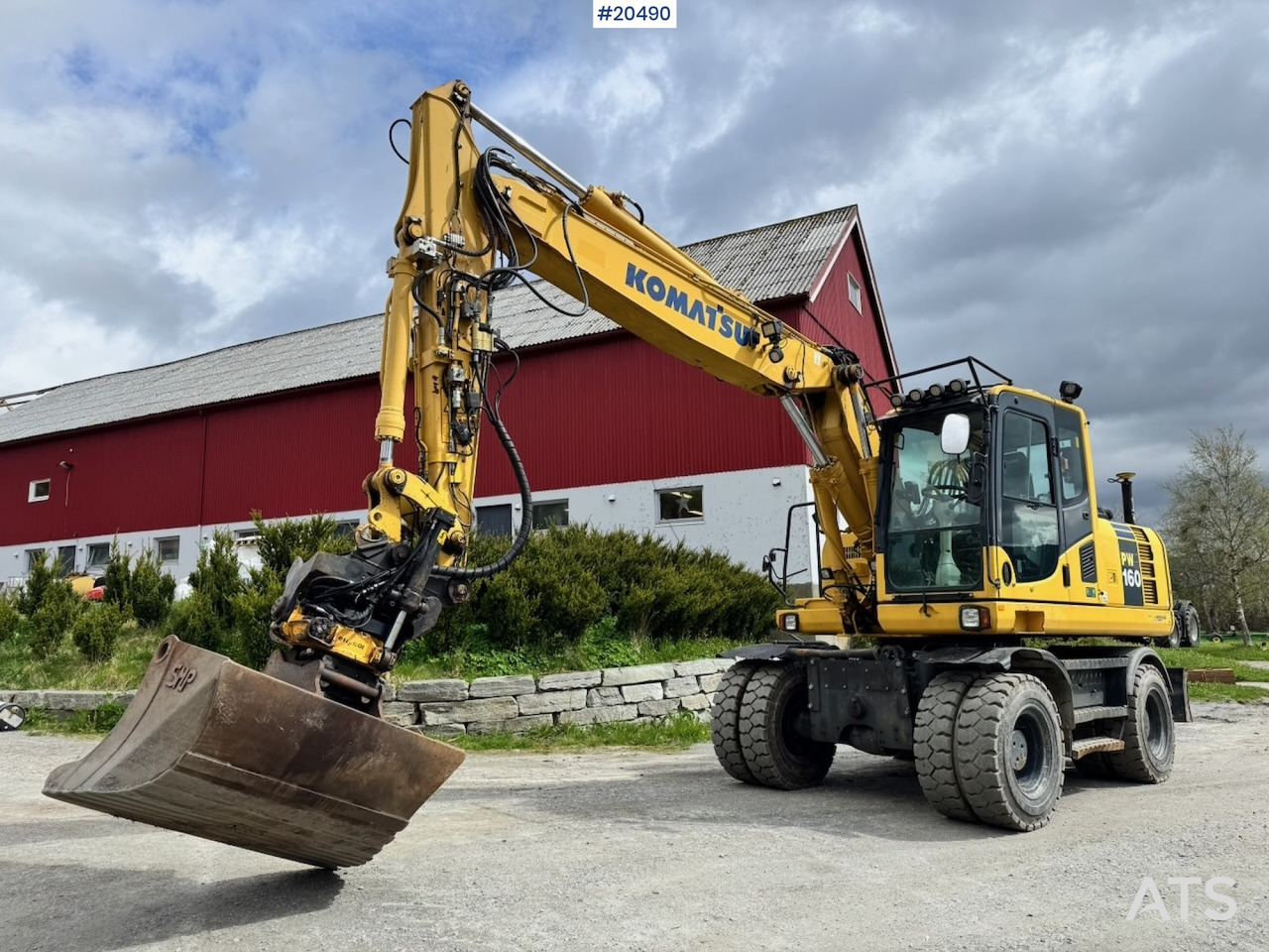 Wheel loader Komatsu PW160-8: picture 10