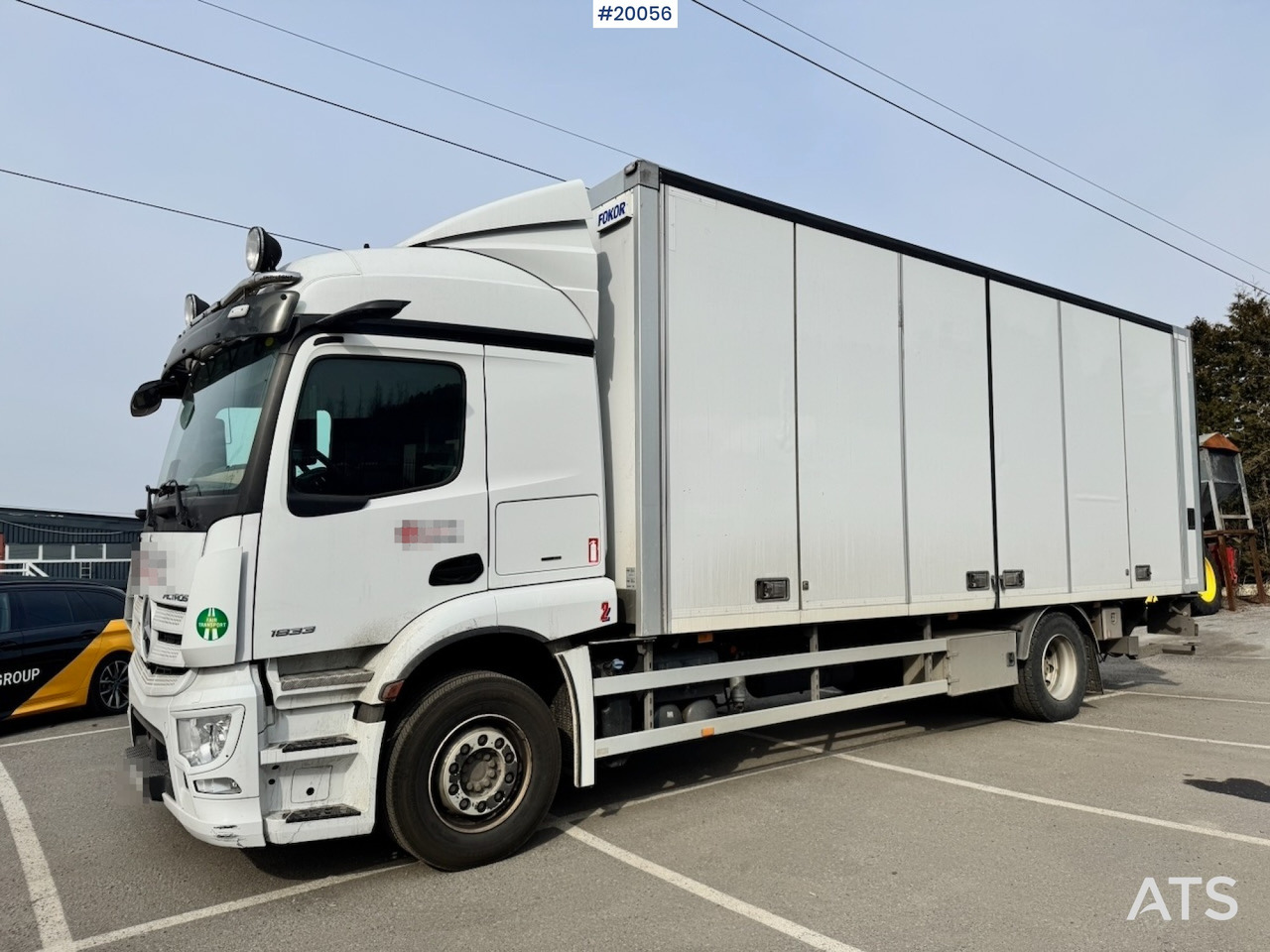Mercedes Actros 1833 - Box truck: picture 2 Mercedes Actros 1833 - Box truck: picture 2