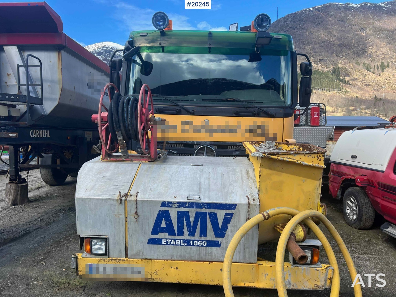 Mercedes Actros 2641 - Concrete pump truck: picture 2 Mercedes Actros 2641 - Concrete pump truck: picture 2