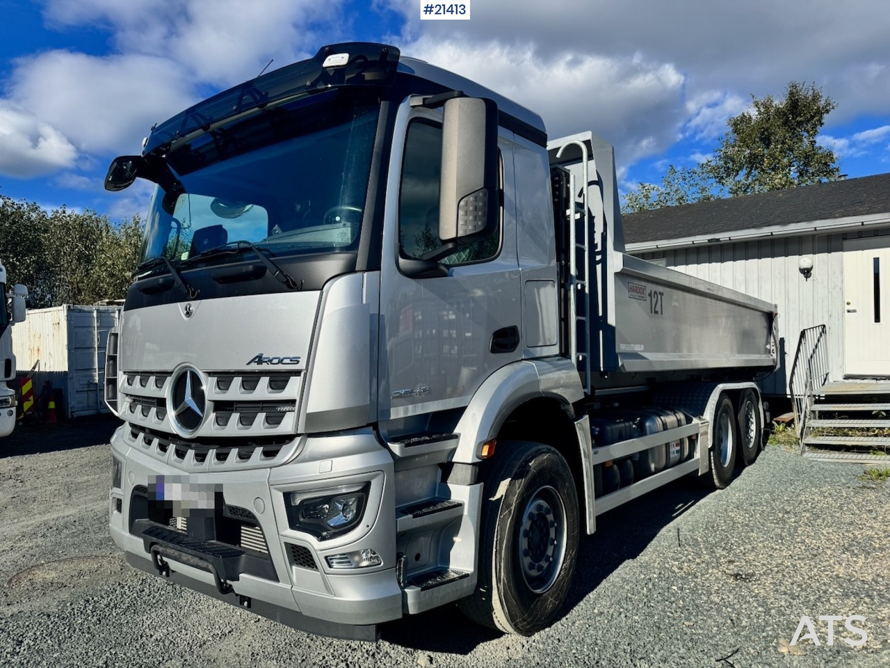 Mercedes Arocs 2543 - Hook lift truck: picture 2 Mercedes Arocs 2543 - Hook lift truck: picture 2