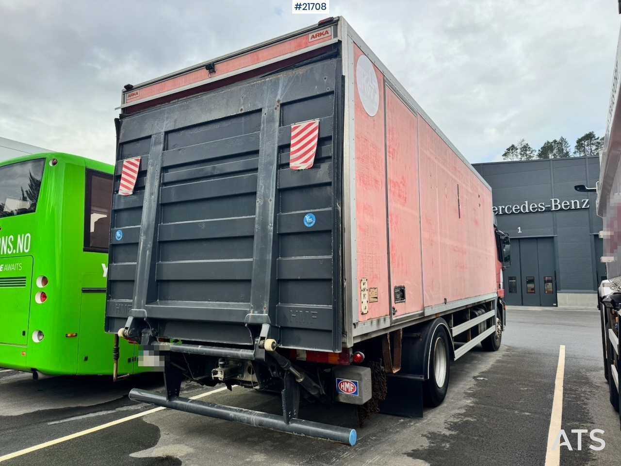 Mercedes Mercedes Actros 1831 4x2 Skapbil. Eu-godkjent og 282 000 km! - Box truck: picture 3 Mercedes Mercedes Actros 1831 4x2 Skapbil. Eu-godkjent og 282 000 km! - Box truck: picture 3