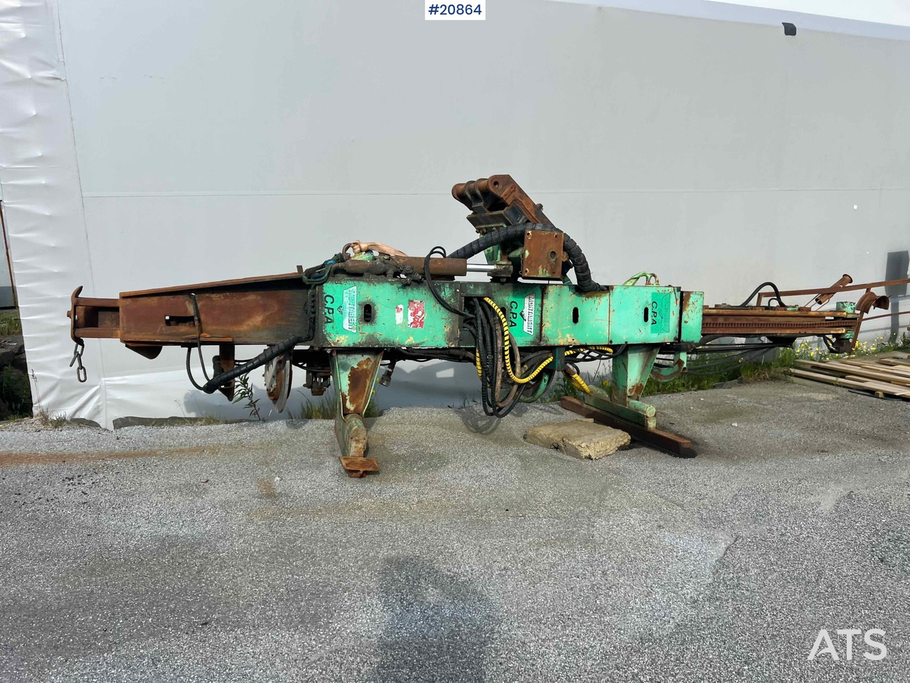 Montabert CPA500 boretårn m/ hc 150 hammer - Drilling rig: picture 4 Montabert CPA500 boretårn m/ hc 150 hammer - Drilling rig: picture 4