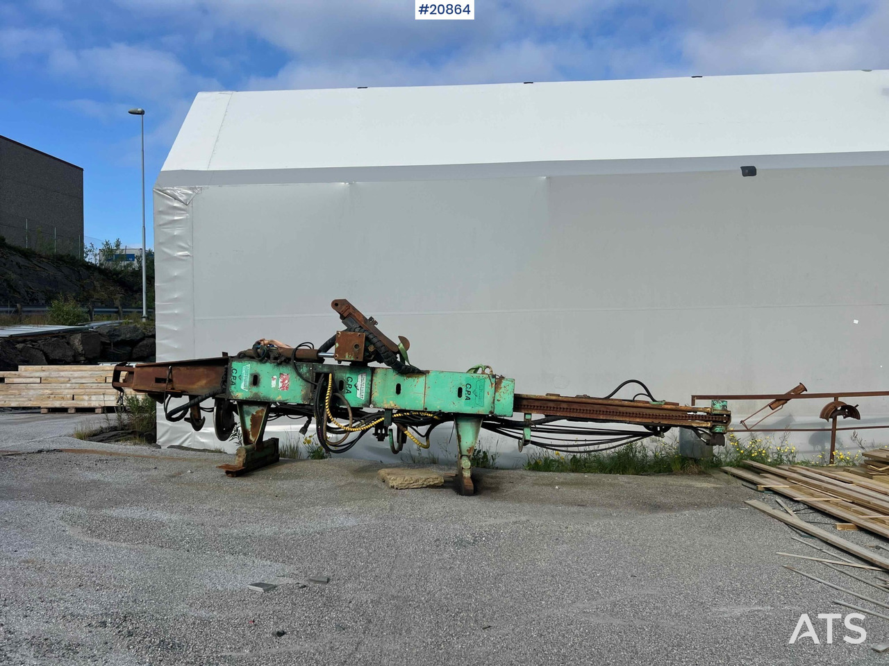 Montabert CPA500 boretårn m/ hc 150 hammer - Drilling rig: picture 1 Montabert CPA500 boretårn m/ hc 150 hammer - Drilling rig: picture 1