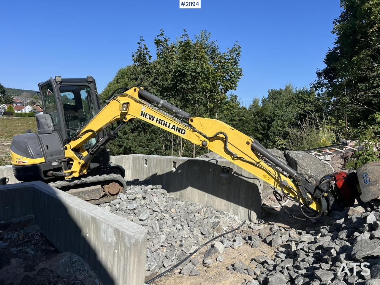 New Holland E55B - Crawler excavator: picture 3 New Holland E55B - Crawler excavator: picture 3