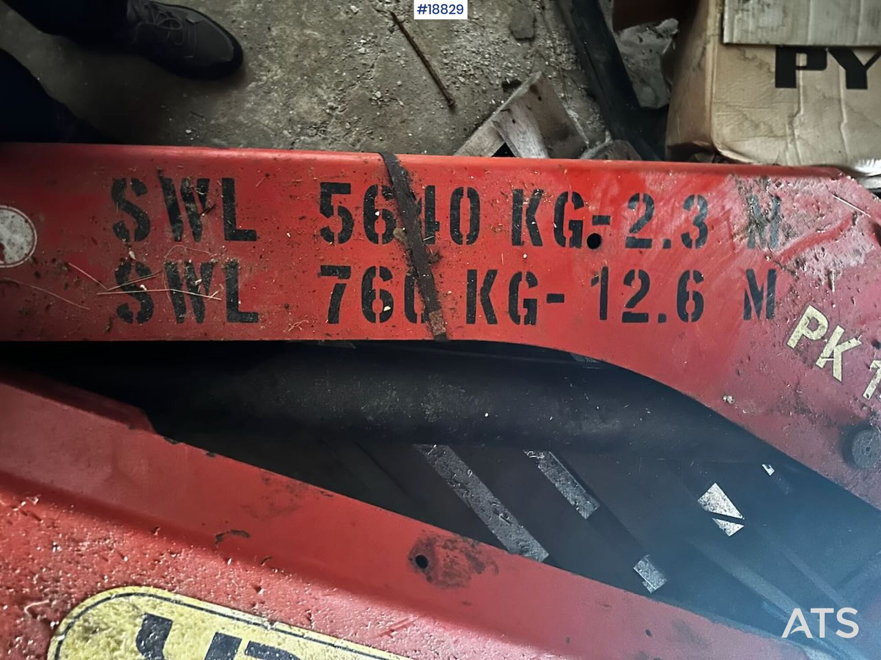 Palfinger PK 14080 - Loader crane: picture 4 Palfinger PK 14080 - Loader crane: picture 4