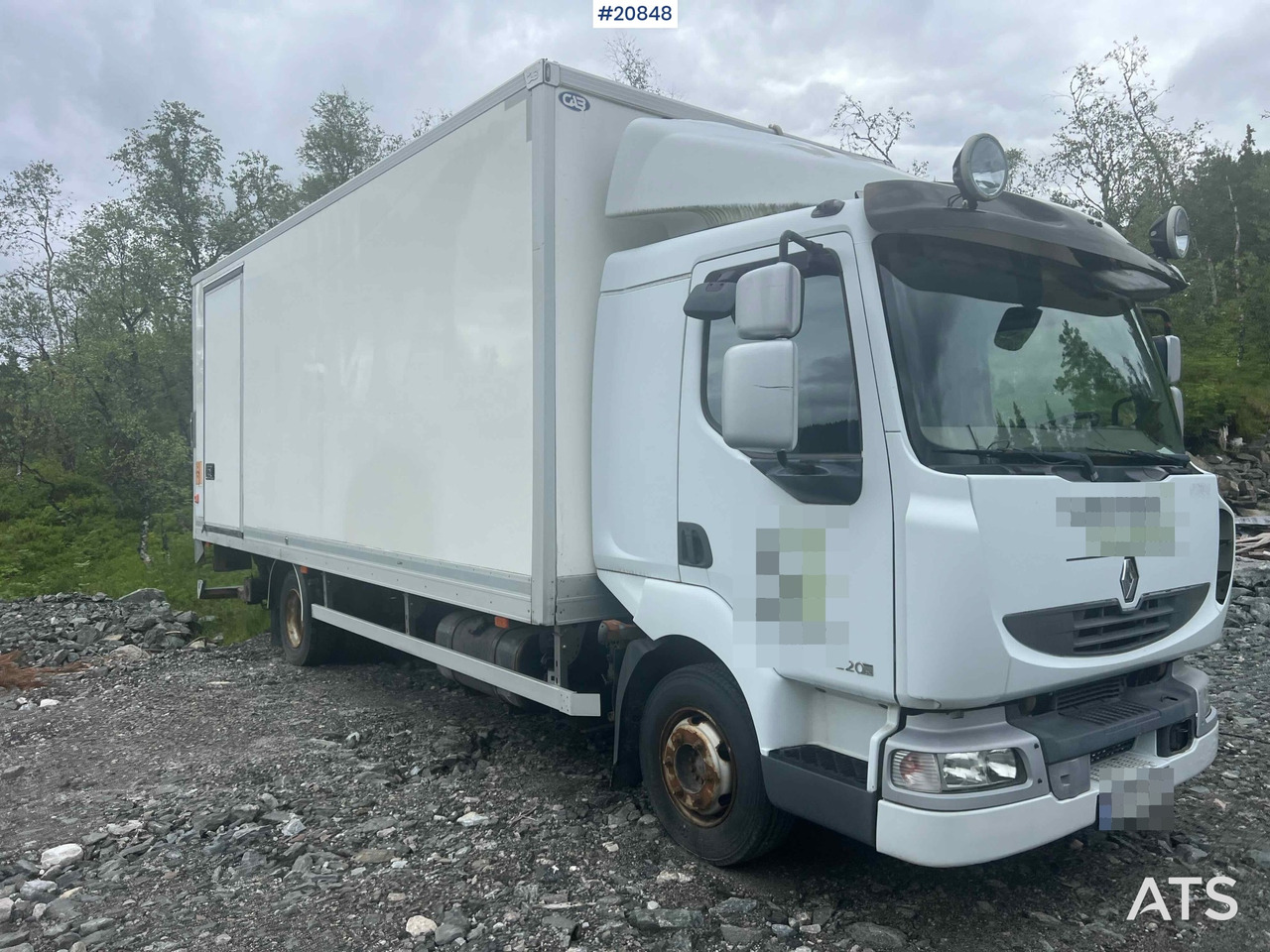 Box truck Renault midlum: picture 6