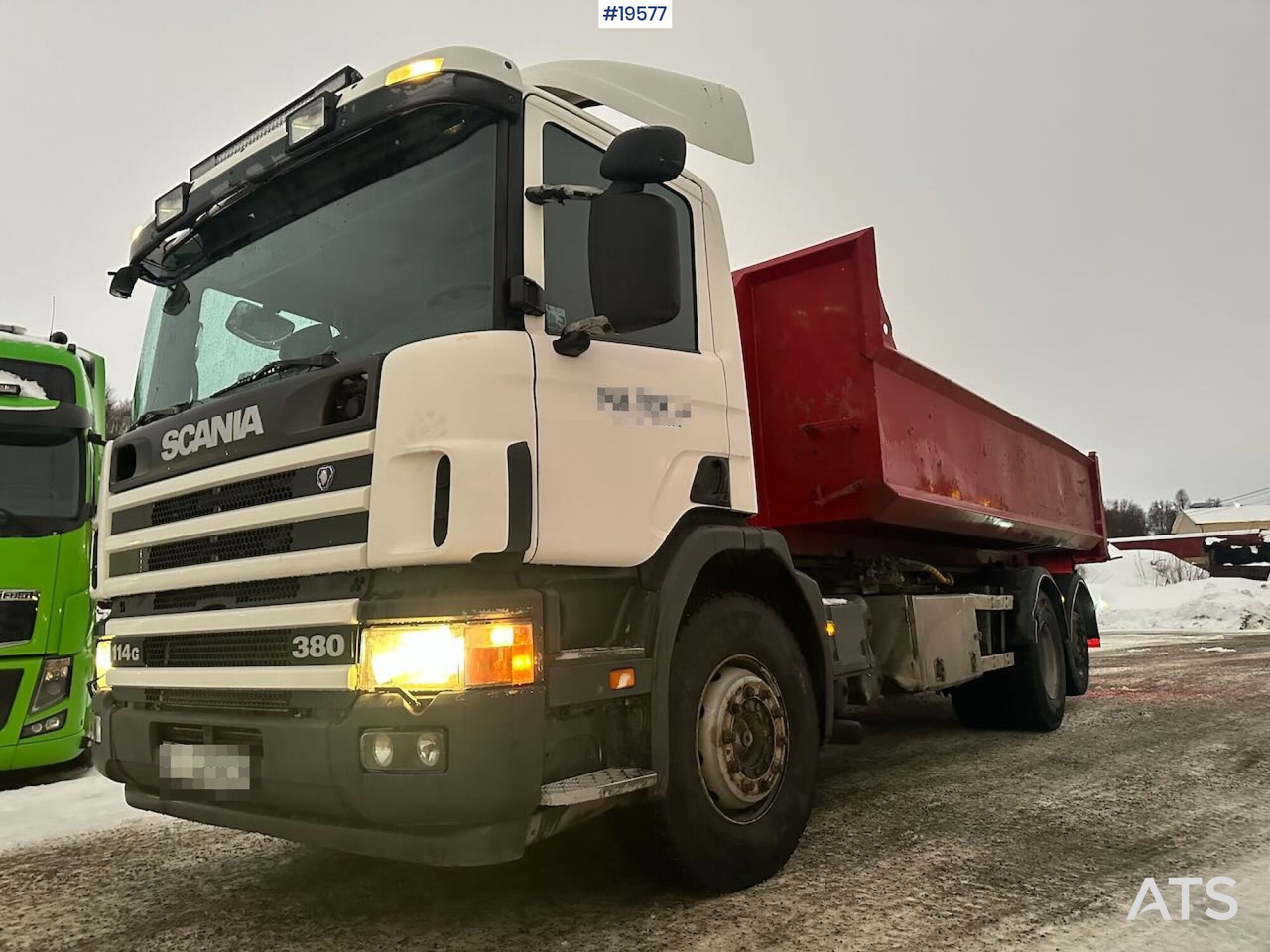 Scania P114 - Hook lift truck: picture 1 Scania P114 - Hook lift truck: picture 1
