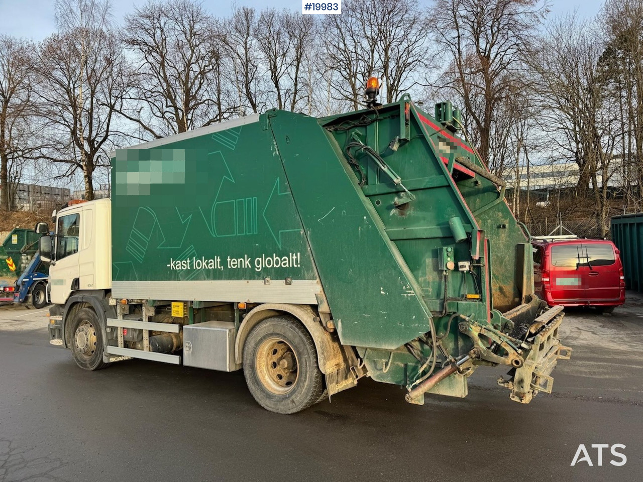 Scania P280 - Garbage truck: picture 2 Scania P280 - Garbage truck: picture 2