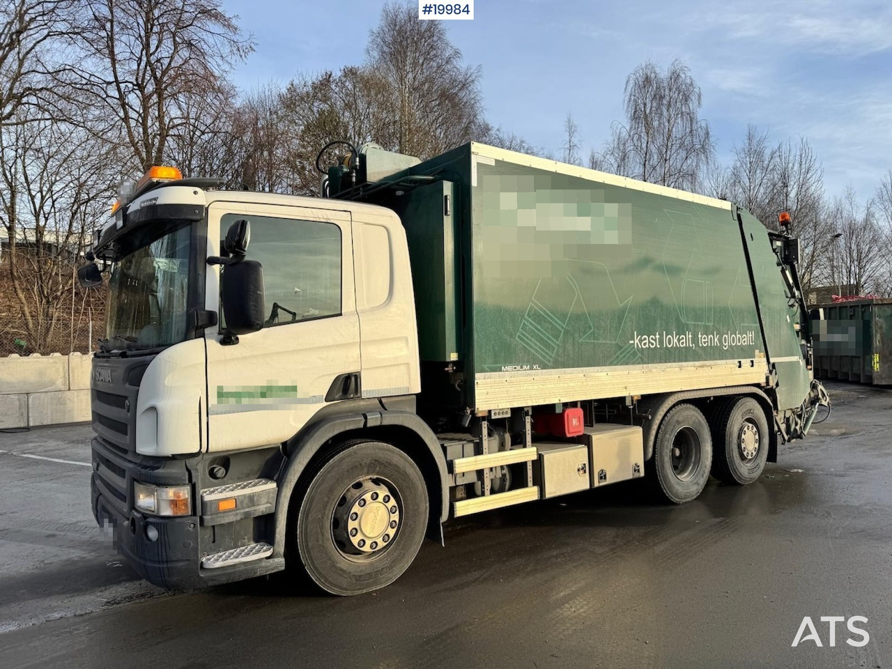 Scania P400 - Garbage truck: picture 1 Scania P400 - Garbage truck: picture 1