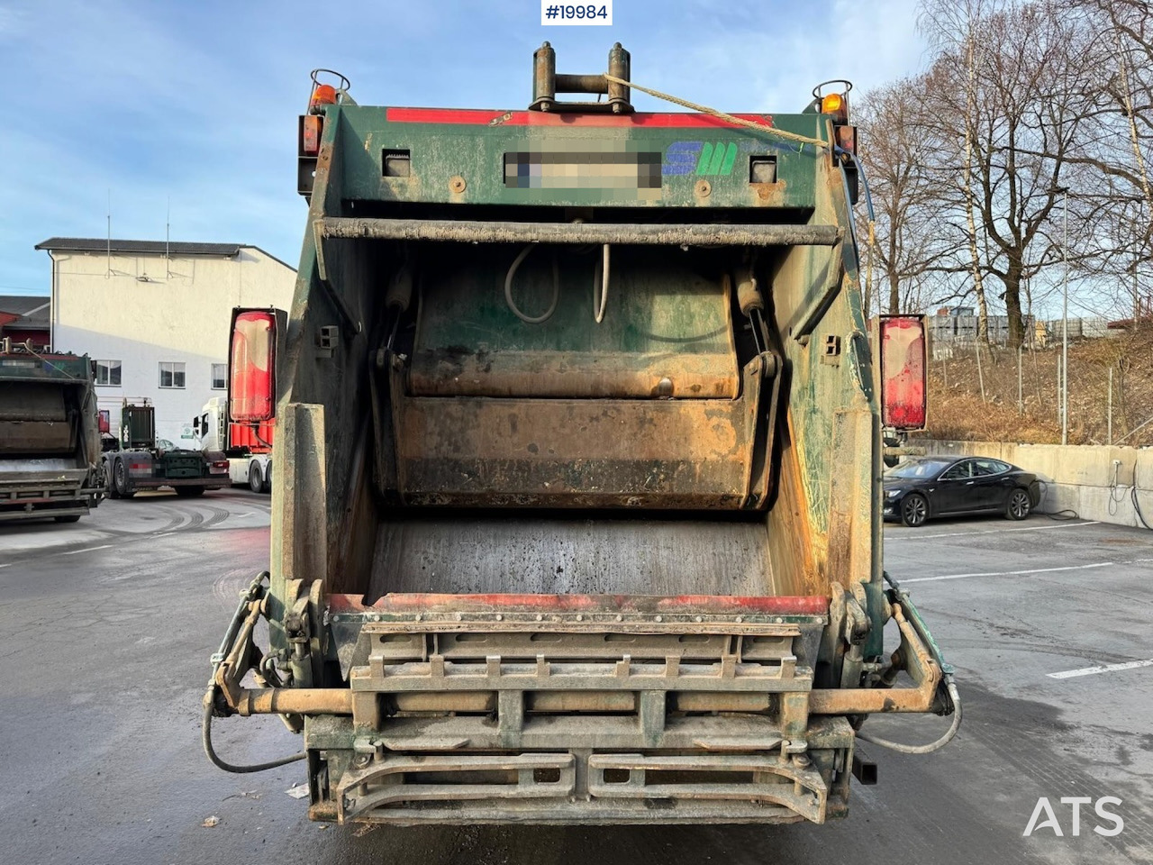 Scania P400 - Garbage truck: picture 4 Scania P400 - Garbage truck: picture 4