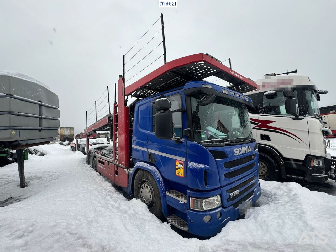 Scania P450 - Autotransporter truck: picture 3 Scania P450 - Autotransporter truck: picture 3