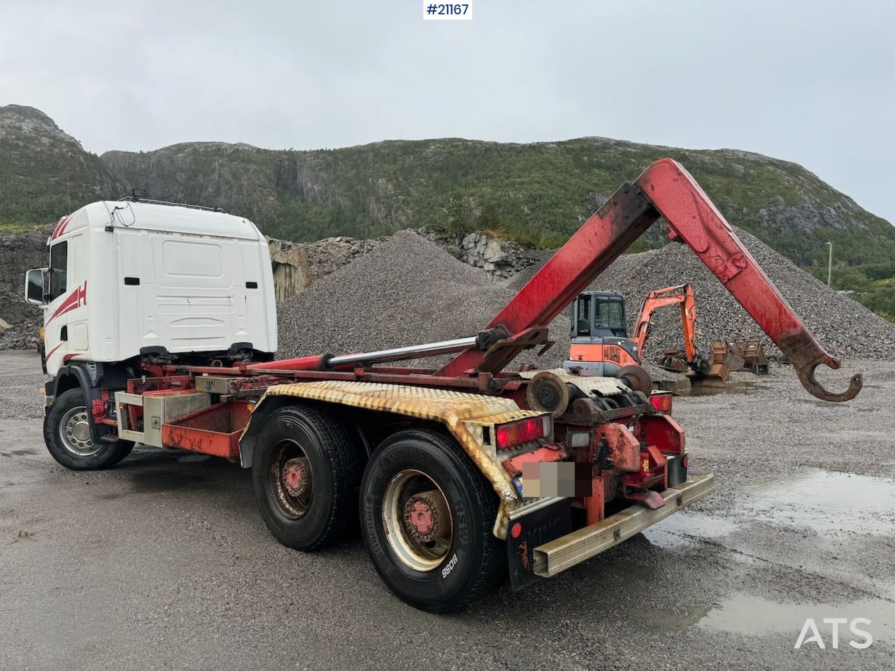 Scania R164 - Hook lift truck: picture 4 Scania R164 - Hook lift truck: picture 4