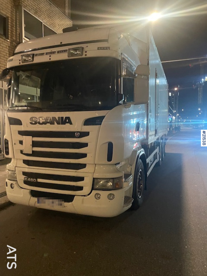 Scania R480 Skapbil m/ 2t lift - Box truck: picture 4 Scania R480 Skapbil m/ 2t lift - Box truck: picture 4