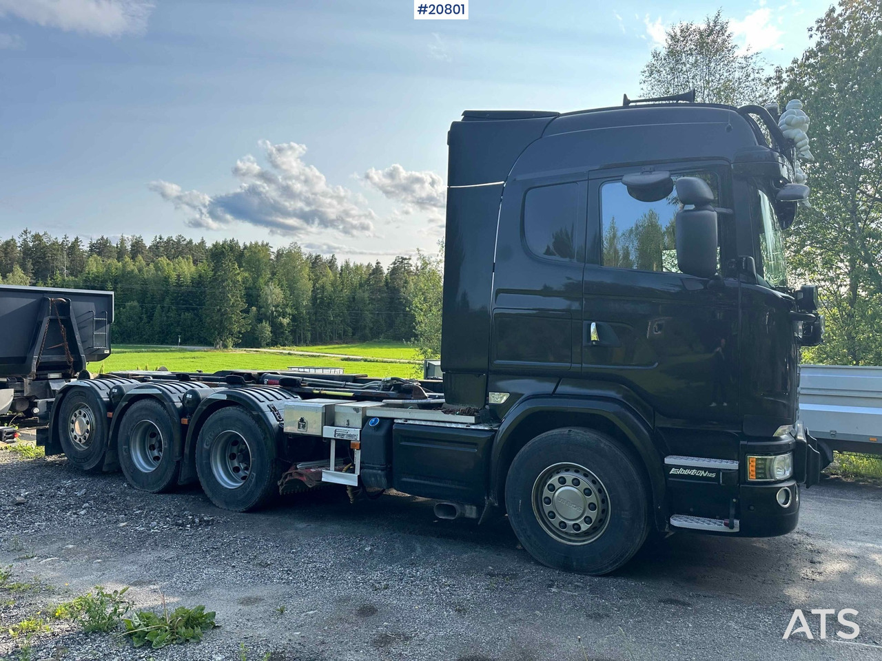 Scania R580 - Hook lift truck: picture 2 Scania R580 - Hook lift truck: picture 2