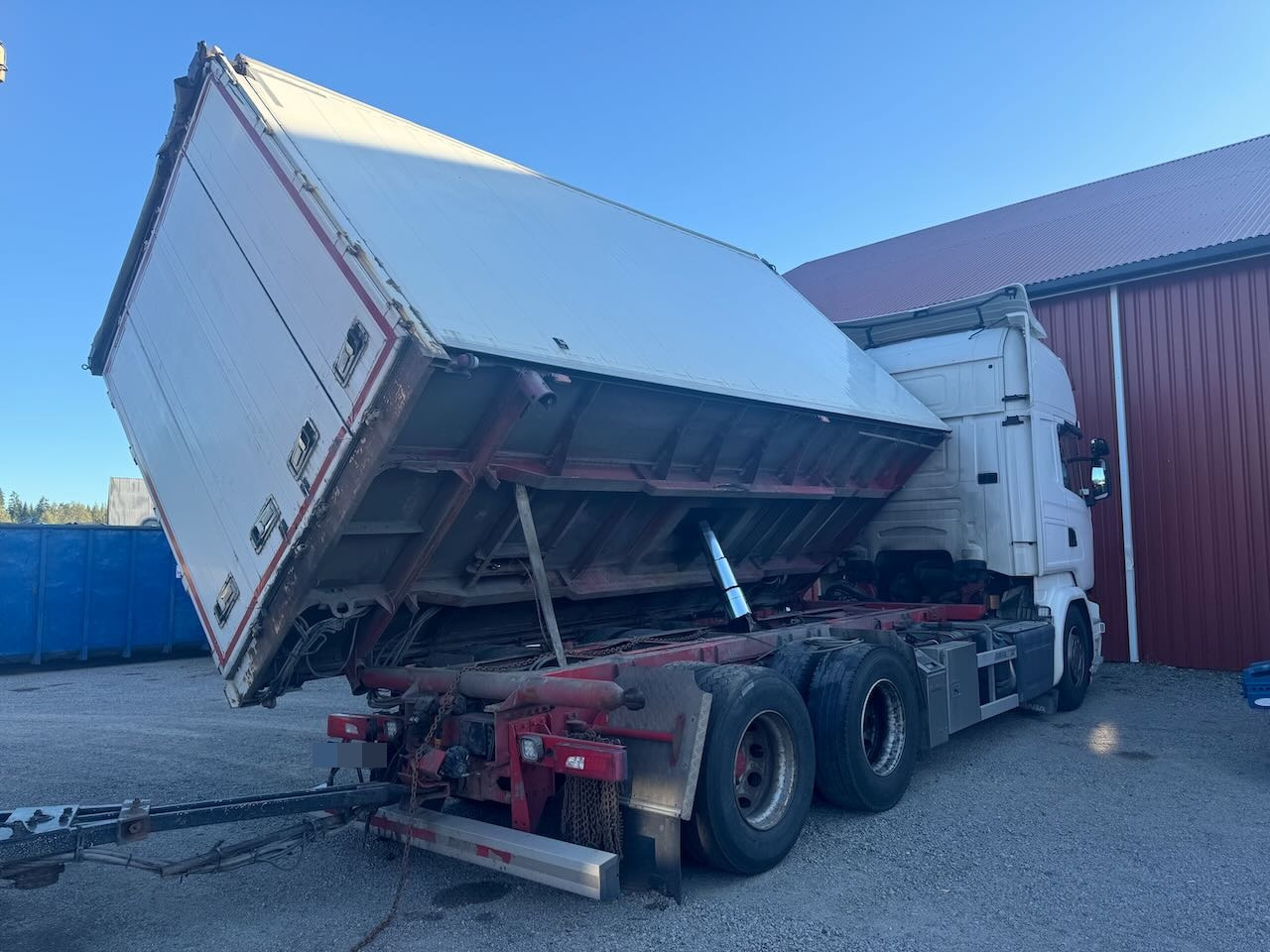 Scania R580 - Box truck: picture 4 Scania R580 - Box truck: picture 4