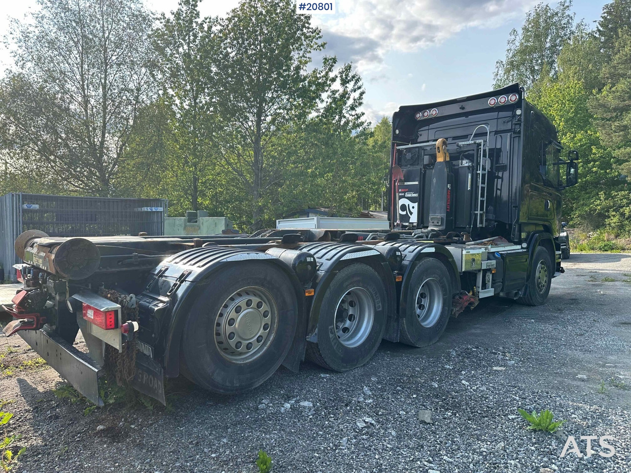 Scania R580 - Hook lift truck: picture 4 Scania R580 - Hook lift truck: picture 4