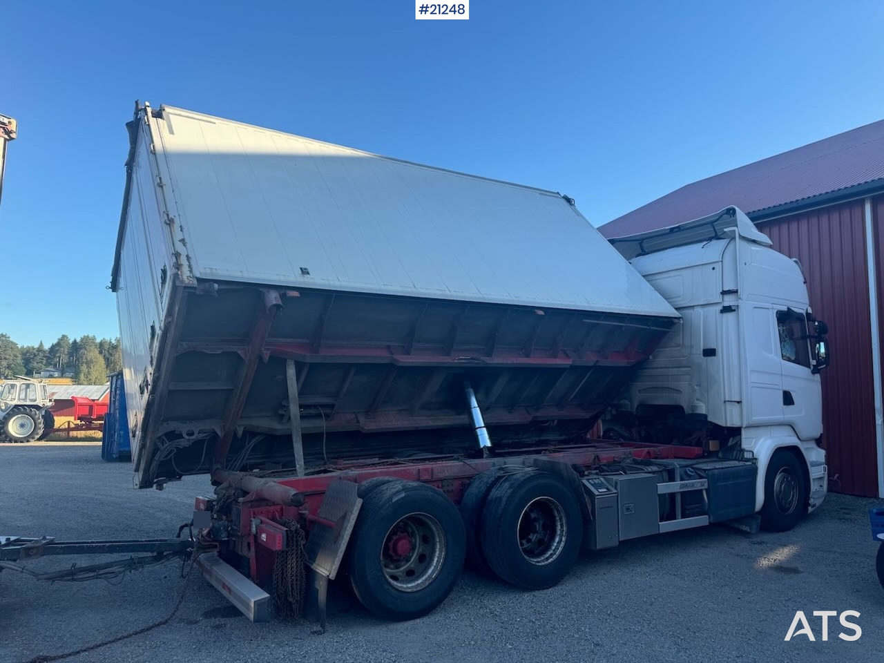 Scania R580 - Box truck: picture 2 Scania R580 - Box truck: picture 2