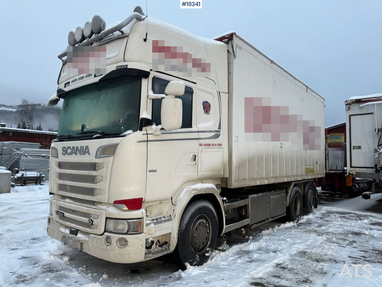 Scania R580 - Box truck: picture 1 Scania R580 - Box truck: picture 1