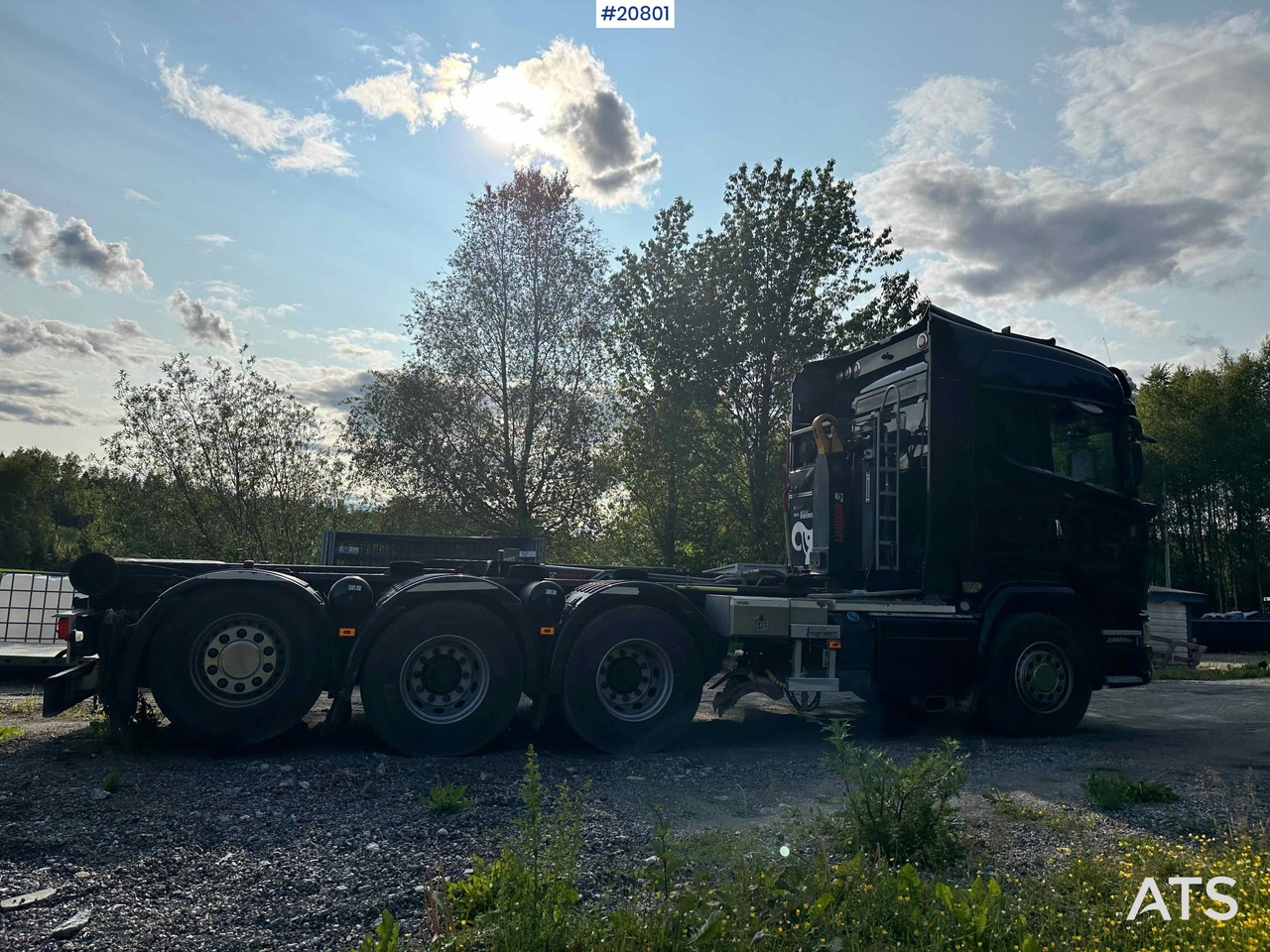 Scania R580 - Hook lift truck: picture 3 Scania R580 - Hook lift truck: picture 3