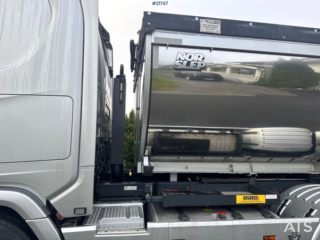 Tipper Scania R660 6X4 Asfaltbil m/ Carnehl asfaltkjerre: picture 18