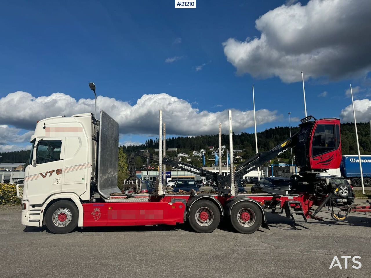 Scania S730 - Timber truck: picture 2 Scania S730 - Timber truck: picture 2