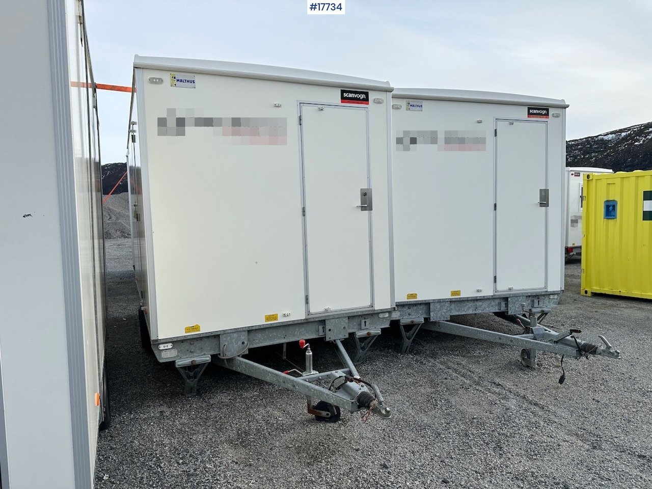 Scanvogn lompebrakke - Construction container: picture 1 Scanvogn lompebrakke - Construction container: picture 1